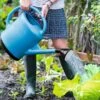 French Blue Watering Can -Gardeners 06341 1078 tif
