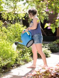French Blue Watering Can 17 French Blue Watering Can -Gardeners 06341 1341 tif