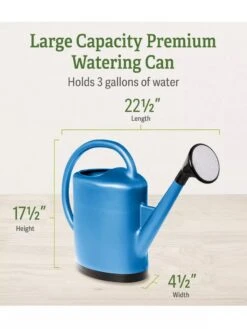 French Blue Watering Can 12 French Blue Watering Can -Gardeners 06341 2