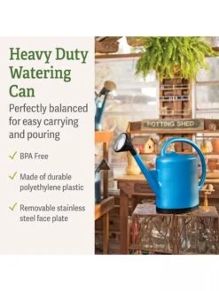 French Blue Watering Can 13 French Blue Watering Can -Gardeners 06341 7