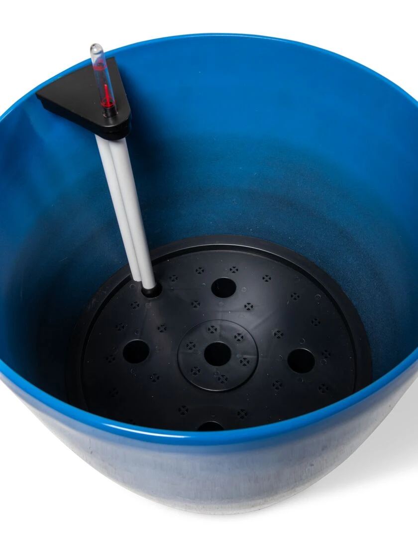 Viva Round Self-Watering Rolling Planter, 20" Diameter, Set Of 2 12 Viva Round Self-Watering Rolling Planter, 20" Diameter, Set Of 2 - Image 10