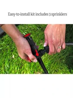 Snip-n-Spray Garden And Landscape Sprinkler System -Gardeners 8589718 7167 install