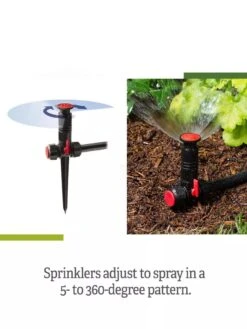 Snip-n-Spray Garden And Landscape Sprinkler System -Gardeners 8589718 range