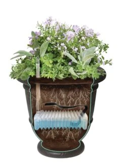 Kylemore Self-Watering Urn Planter -Gardeners 8592688 SWKylemore art tif