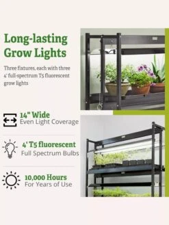 High Intensity 3-Tier SunLite® Garden -Gardeners 8593944 6
