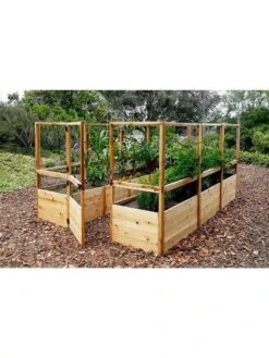 Garden In A Box With Deer Fence, 8' X 12' -Gardeners 8594021 05V 3 4