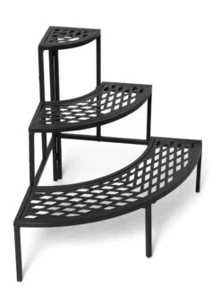 Quarter-Round Lattice Plant Stand -Gardeners 8596372 6579 tif