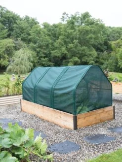 3-Season Plant Protection Tent, 4' X 8' 9 3-Season Plant Protection Tent, 4' X 8' -Gardeners 8598282 0213 three season garden protection tent 4x8 tif