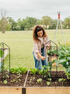 Zenith Folding Garden Supports, Set Of 2 -Gardeners 8600073 324 tif