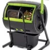 Maze Compost Tumbler And Cart Combo -Gardeners 8609198 11V maze compost tumbler 65 gallon and combo cart tif