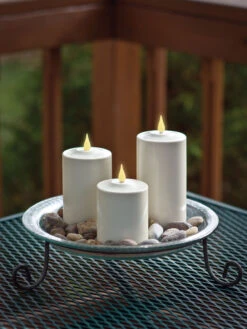 Outdoor LED Pillar Candles -Gardeners 8609405 02v