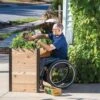 Wheelchair Accessible Elevated Garden Bed -Gardeners 8609874 0375 tif