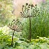 Queen Anne's Lace Garden Stake Set Of 2 -Gardeners 8610210 8031 tif