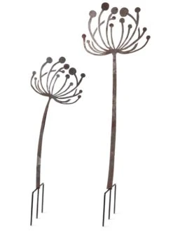 Queen Anne's Lace Garden Stake Set Of 2 9 Queen Anne's Lace Garden Stake Set Of 2 -Gardeners 8610210 8091 tif