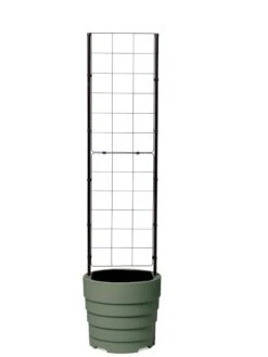 Gardener’s Victory Self-Watering Planter With Vine Trellis -Gardeners 8610238 07000 tif