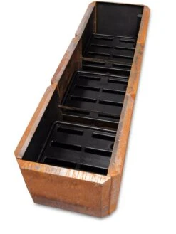 Corten Steel Modular Raised Bed, 2'x6' 12 Corten Steel Modular Raised Bed, 2'x6' -Gardeners 8610703 0034 tif