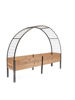 2’ X 8’ Arch Trellis For Planter Boxes 13 2’ X 8’ Arch Trellis For Planter Boxes -Gardeners 8610798 0809 tif