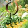 Corten Circle Garden Sculpture 2 Corten Circle Garden Sculpture -Gardeners 8611061 022 tif