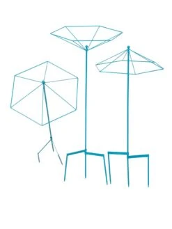 Parasol Plant Supports, Set Of 3 -Gardeners 8611129 3850 tif