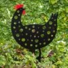 Chicken Friends Garden Stake -Gardeners 8612015 070 tif