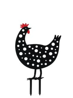 Chicken Friends Garden Stake -Gardeners 8612015 4551 tif