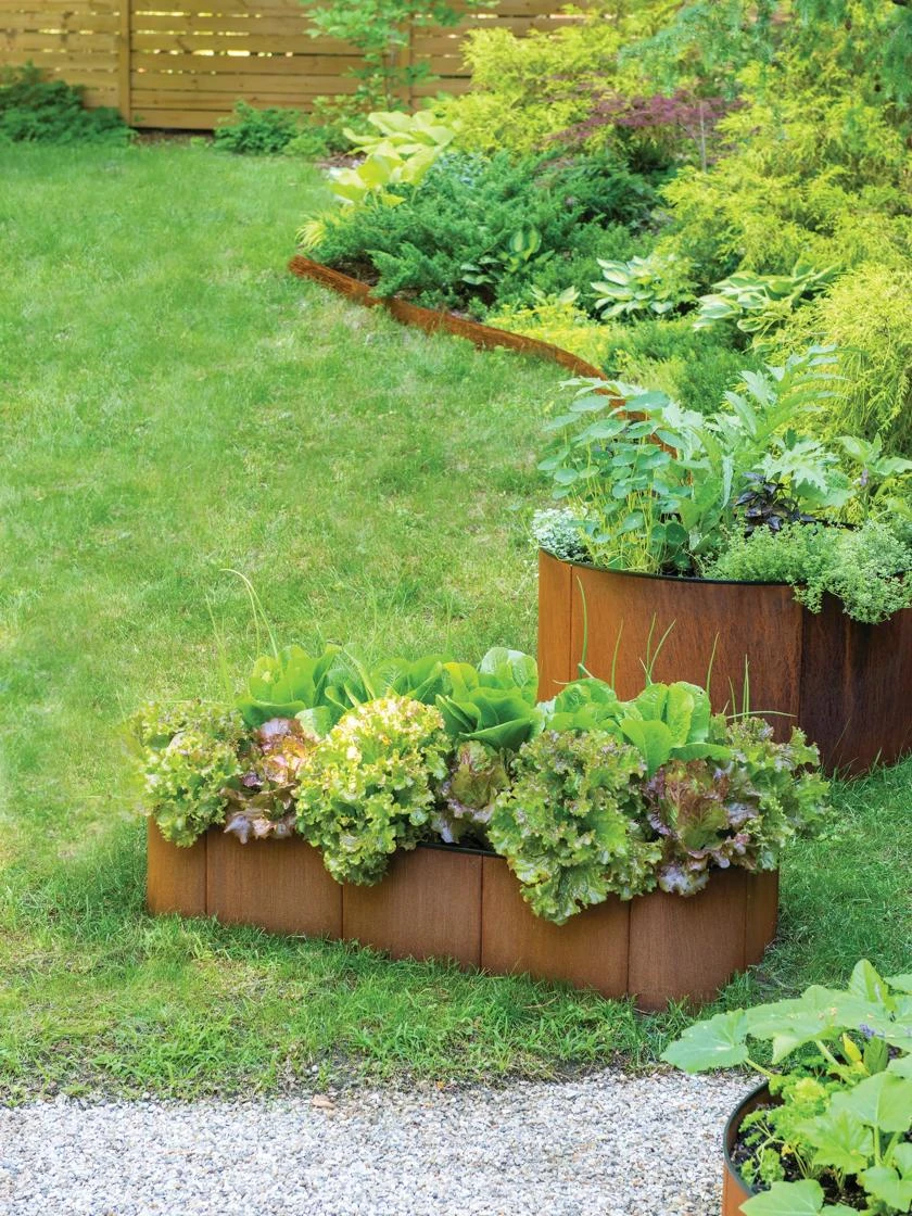 Birdies™ Corten Steel Modular Raised Beds 4 Birdies™ Corten Steel Modular Raised Beds - Image 2