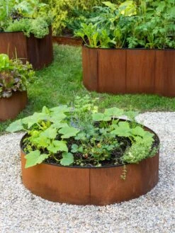 Birdies™ Corten Steel Round Raised Beds -Gardeners 8612422 1527 tif