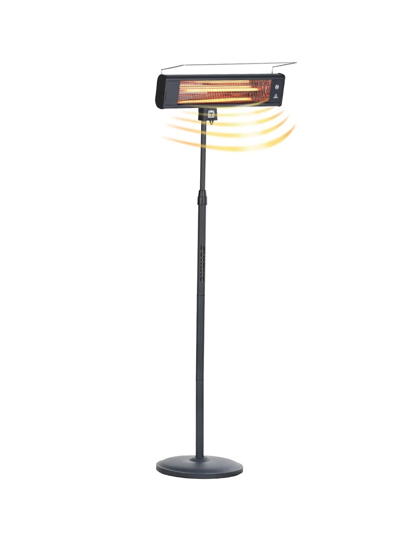 Sun Joe® 1500W Elec. Infrared OD Patio Heater, Adjust Ht. Range, W/Wall Bracket & Cover 4 Sun Joe® 1500W Elec. Infrared OD Patio Heater, Adjust Ht. Range, W/Wall Bracket & Cover - Image 2