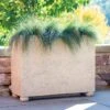 Self-Watering LavaStone® Modern Rectangle 1 Self-Watering LavaStone® Modern Rectangle -Gardeners 8613257 0156 self watering lavastone modern rectangle