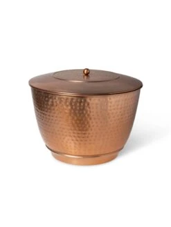 Hammered Copper Hose Pot With Lid 21 Hammered Copper Hose Pot With Lid -Gardeners 8613311 5815