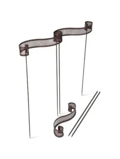 Scroll Linking Stakes, Set Of 3 -Gardeners 8613321 5901