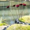 Red Poppy Sways, Set Of 5 -Gardeners 8613343 2 red poppy sways set of 5
